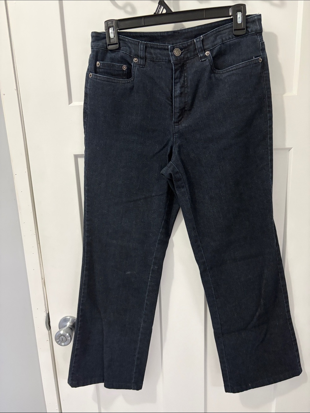 Talbots Dark Blue Wide-Leg Jeans